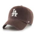 '47 Clean Up Adjustable 'Brown' - Los Angeles Dodgers