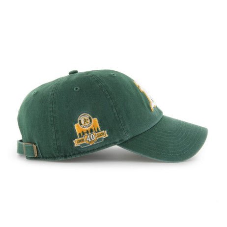 '47 Clean Up Adjustable 'Dark Green' - Oakland Athletics  –  Hats na CollectKicks