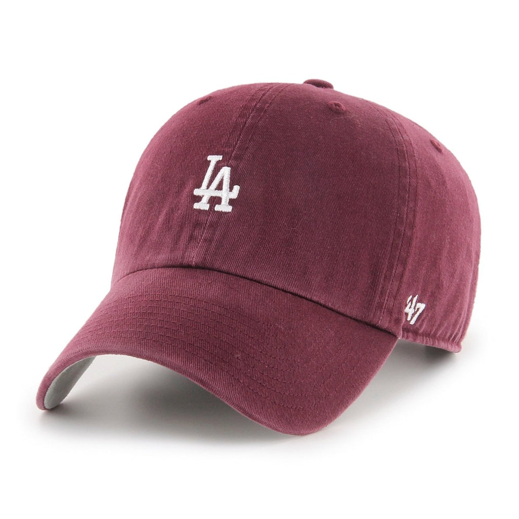 '47 Clean Up Adjustable 'Dark Maroon' - Los Angeles Dodgers  – Hats na CollectKicks