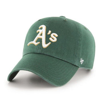 '47 Clean Up Adjustable 'Dark Green' - Oakland Athletics