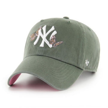 '47 Clean Up Adjustable 'Moss Butterfly' - New York Yankees