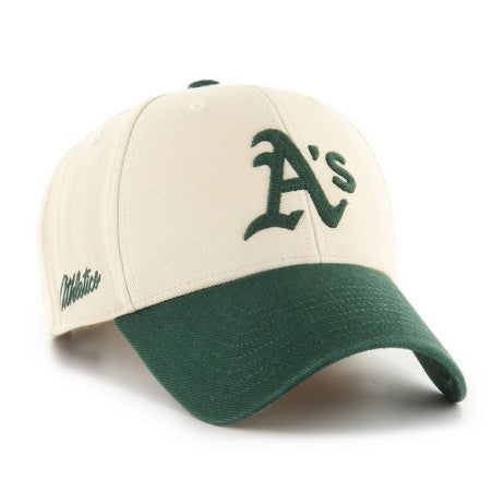 '47 MVP Adjustable FairField 'Sandstone/Dark Green' - Oakland Athletics