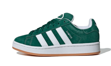 Adidas Campus 00s Dark Green Cloud White GS lateral image