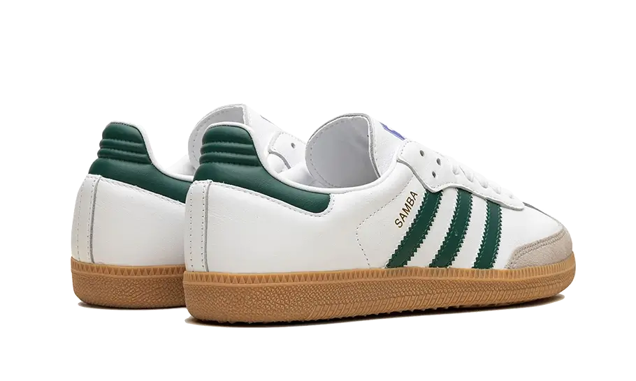 Adidas Samba OG Collegiate Green White back