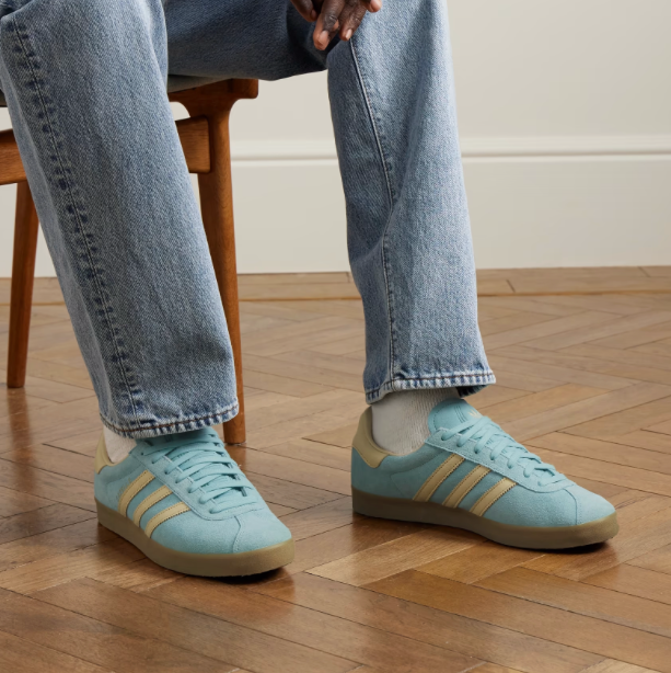 ◆adidas◆ Gazelle 85 Mint Beige IE3435 adidas Gazelle 85 Crystal Sand Mint Men's - IE3434 - US