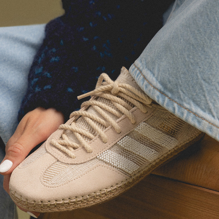 Adidas Gazelle CLOT Halo Ivory on feet