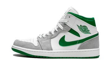 Air Jordan 1 Mid Grey Green