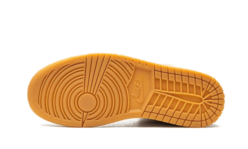 Air Jordan 1 Mid Hemp Tan White