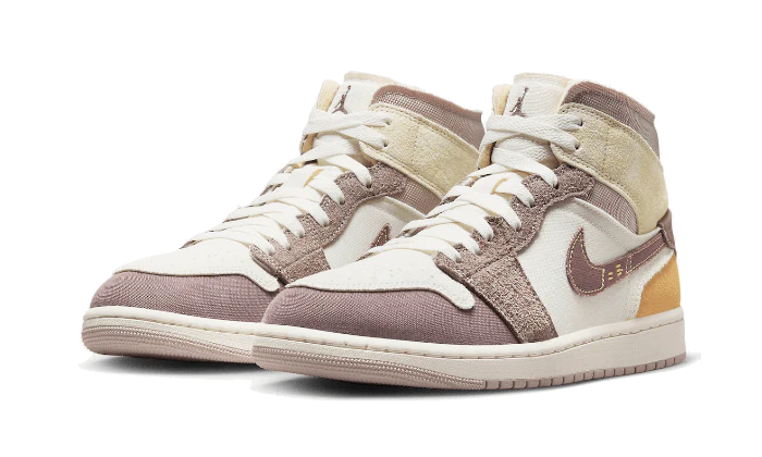 Air Jordan 1 Mid SE Craft Taupe Haze frontal image