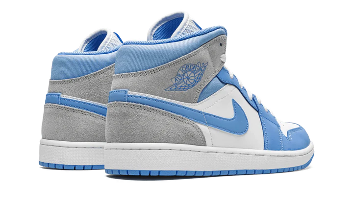Air Jordan 1 Mid University Blue Grey