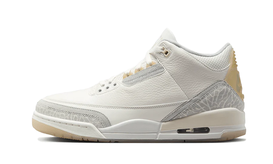 Air Jordan 3 Retro Craft Ivory lateral