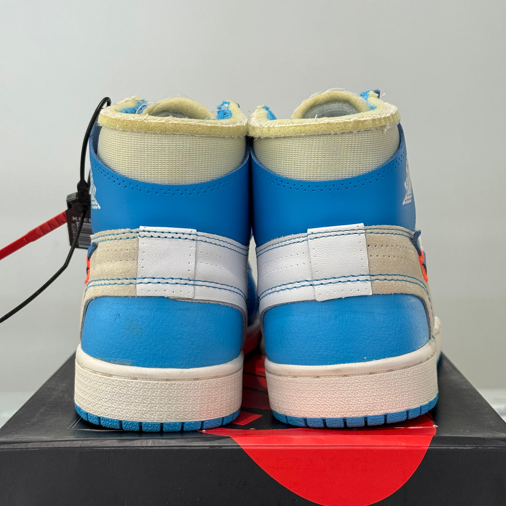 Air Jordan 1 Retro High Off-White University Blue (42) - Usado