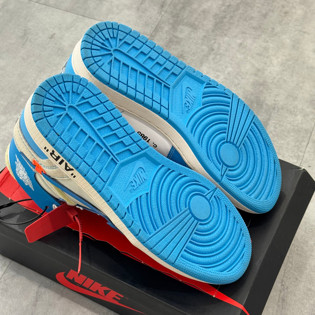 Air Jordan 1 Retro High Off-White University Blue (42) - Usado