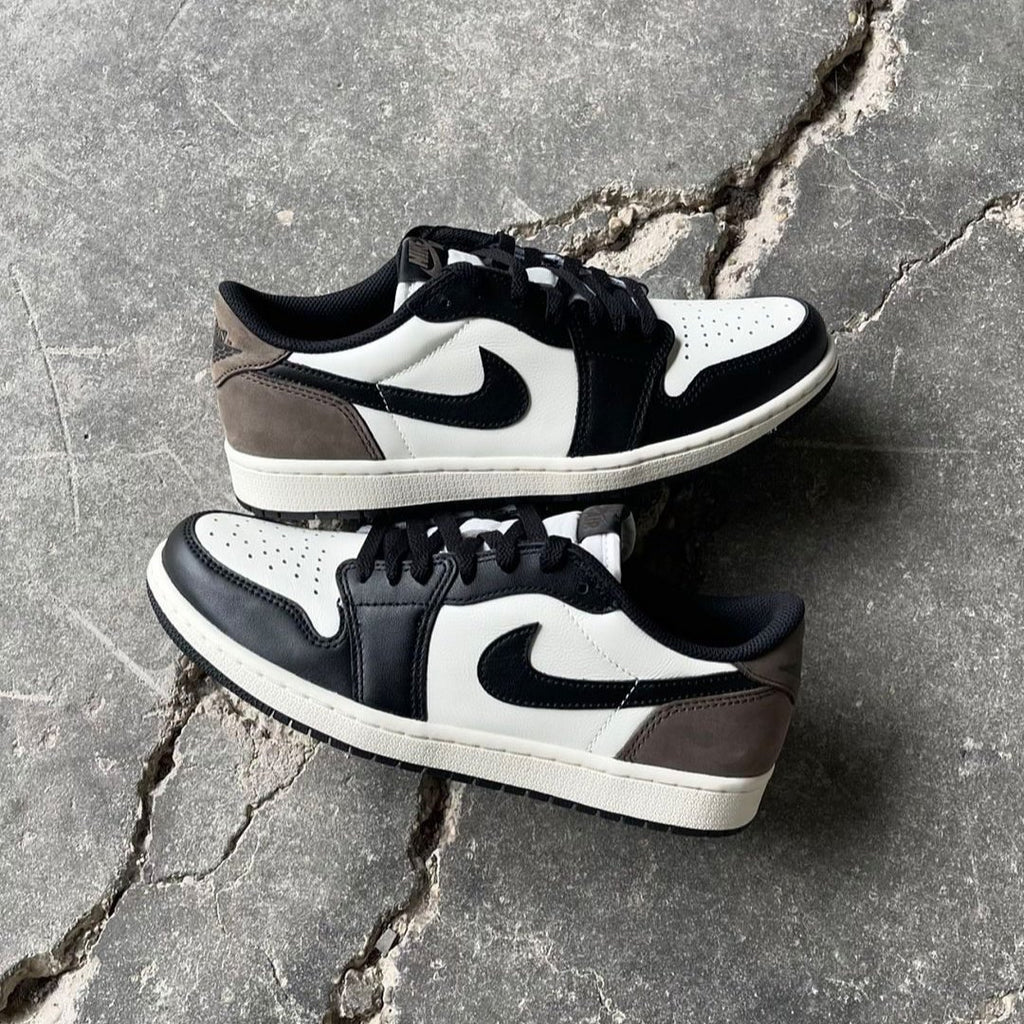 Air Jordan 1 Retro Low OG Mocha on feet