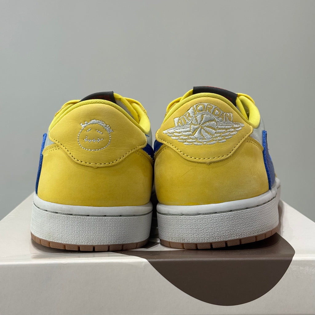 Air Jordan 1 Retro Low OG SP Travis Scott Canary (43) - Usado