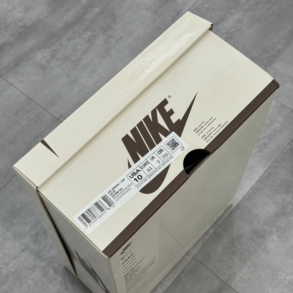 Air Jordan 1 Retro Low OG SP Travis Scott Medium Olive (44) - Usado