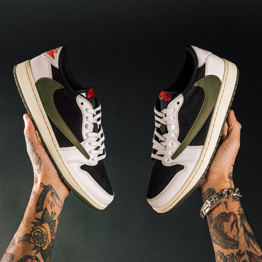 Air Jordan 1 Retro Low OG SP Travis Scott Olive