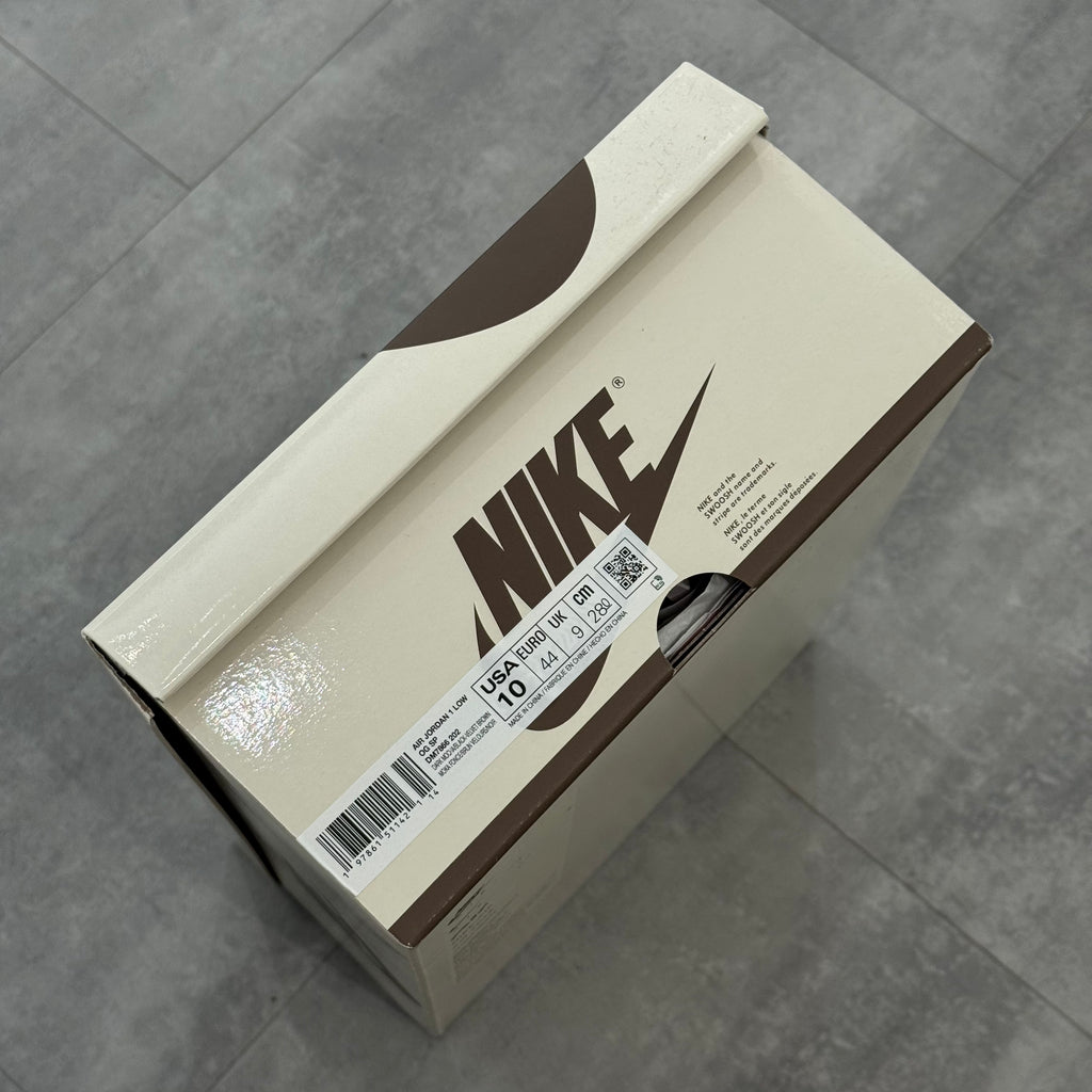 Air Jordan 1 Retro Low OG SP Travis Scott Velvet Brown (44) - Usado