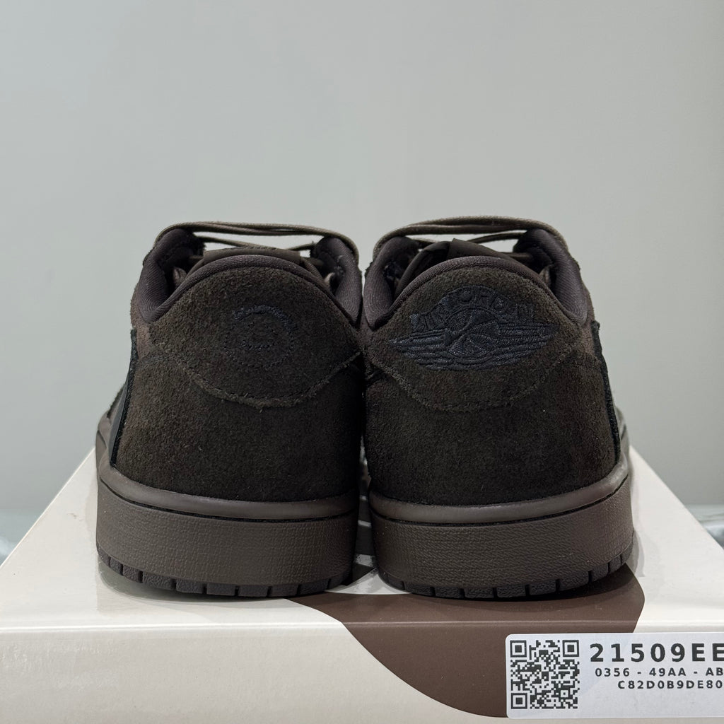 Air Jordan 1 Retro Low OG SP Travis Scott Velvet Brown (46) - Usado