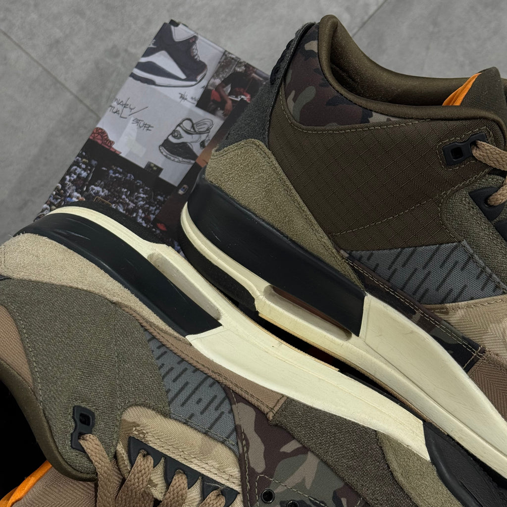 Air Jordan 3 Retro Patchwork Camo (44.5) - Usado