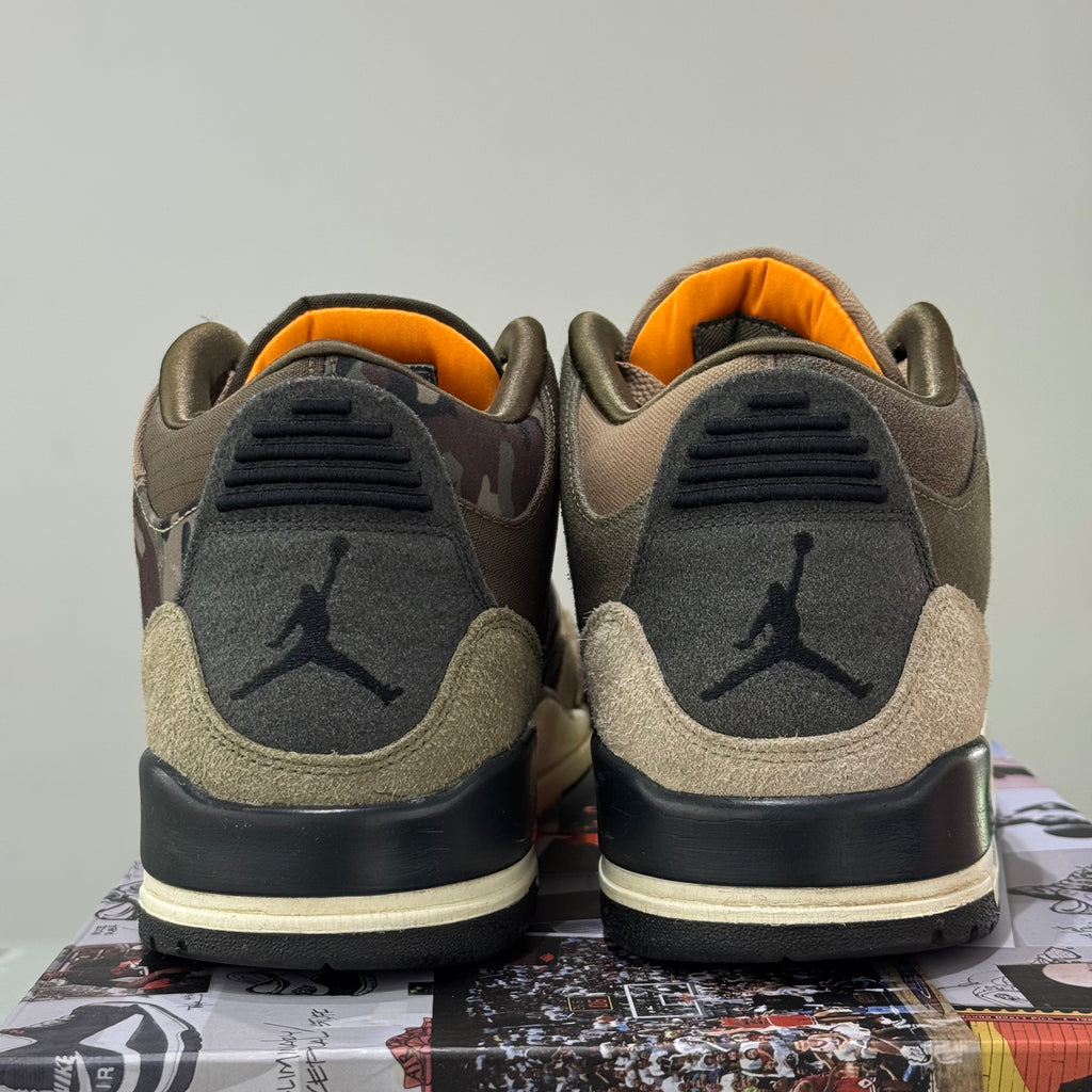 Air Jordan 3 Retro Patchwork Camo (44.5) - Usado