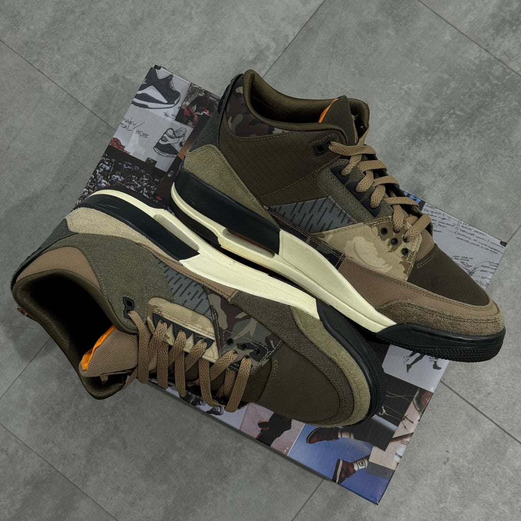 Air Jordan 3 Retro Patchwork Camo (44.5) - Usado