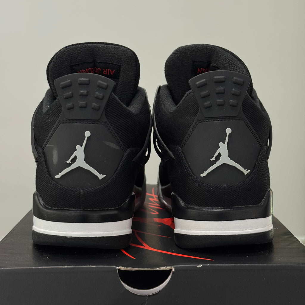 Air Jordan 4 Black Canvas (40) - Usado
