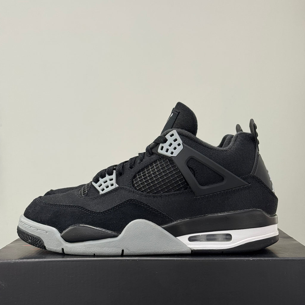 Air Jordan 4 Black Canvas (42.5) - Usado