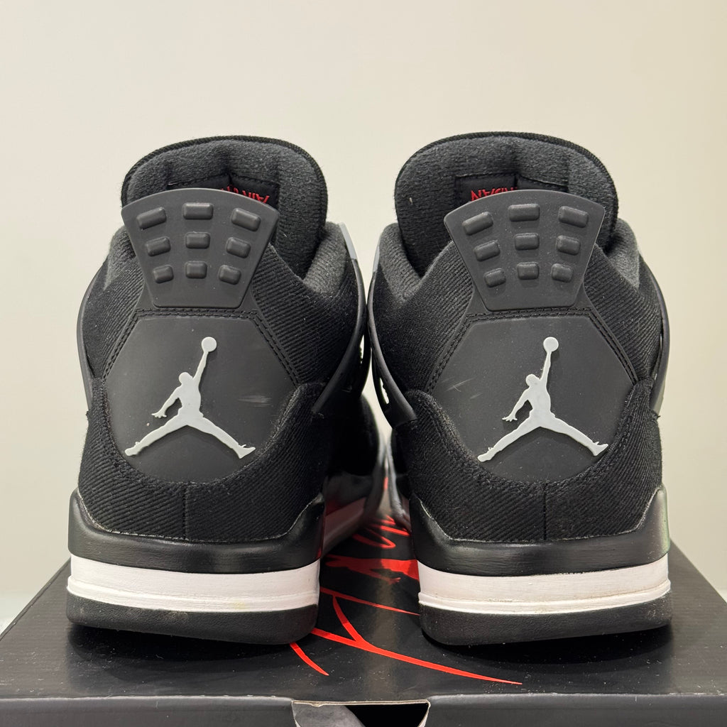 Air Jordan 4 Black Canvas (42.5) - Usado