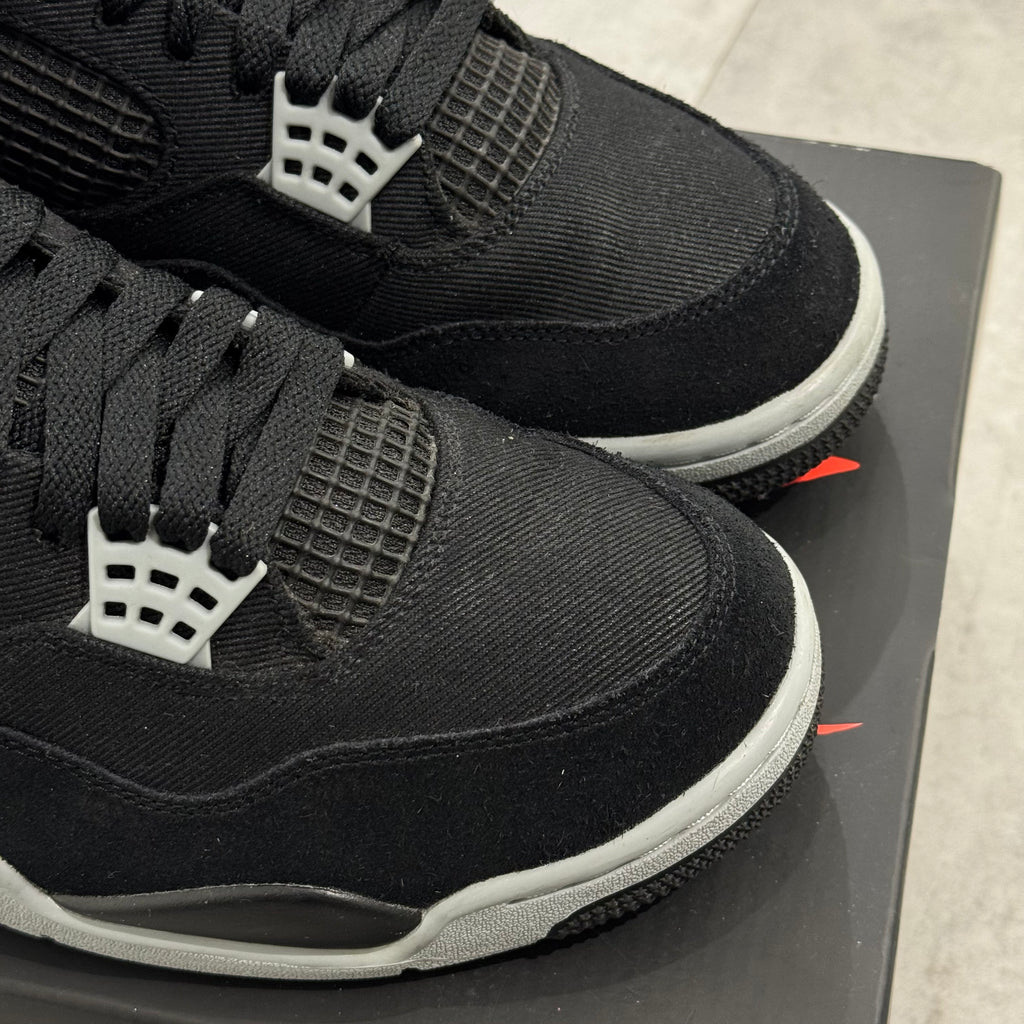 Air Jordan 4 Black Canvas (42.5) - Usado