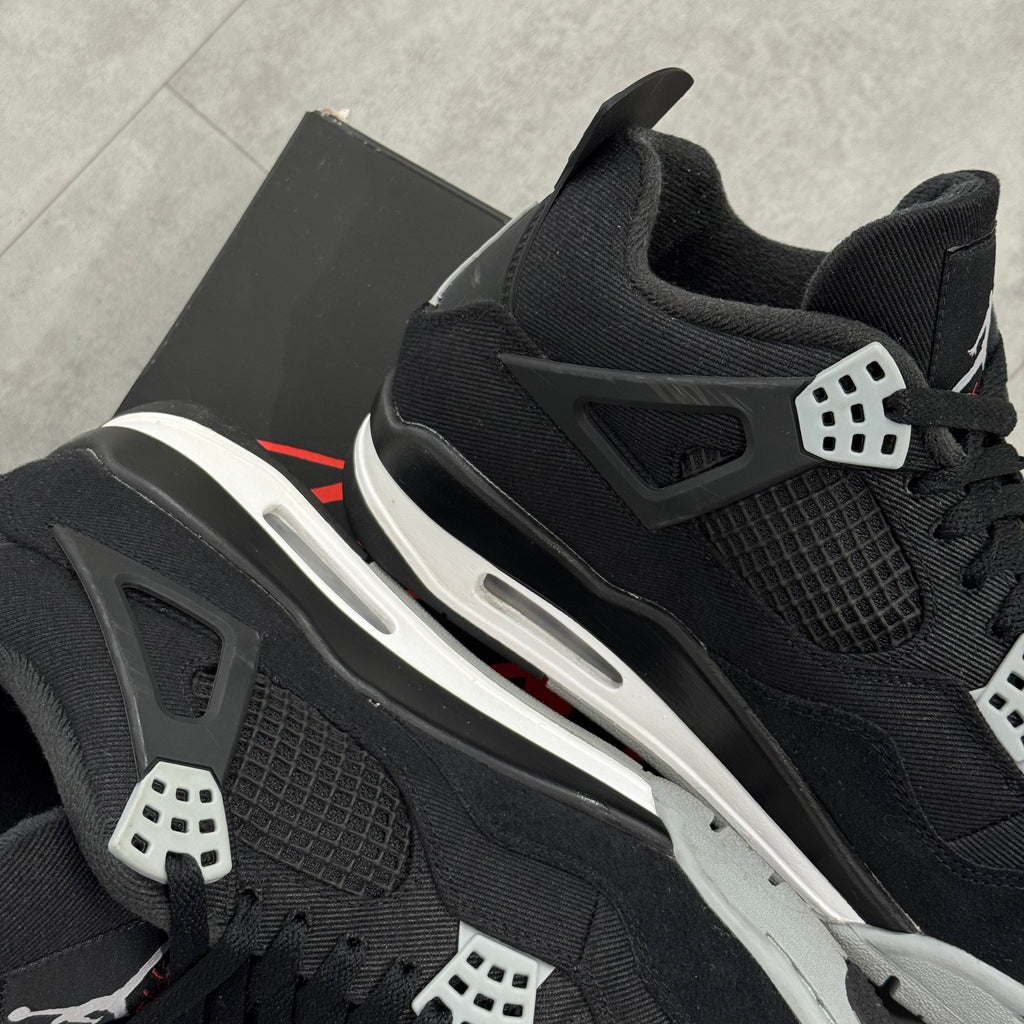 Air Jordan 4 Black Canvas (42.5) - Usado