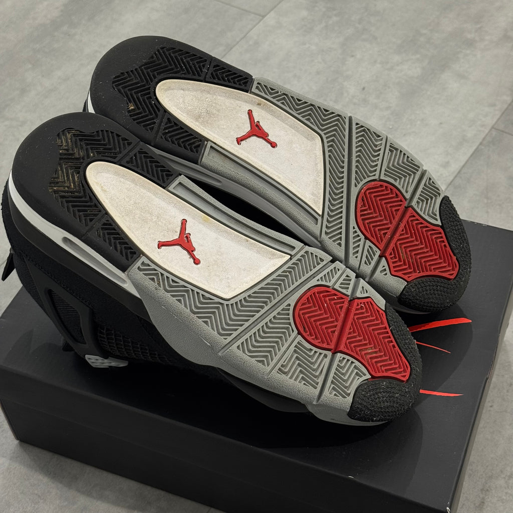 Air Jordan 4 Black Canvas (42.5) - Usado