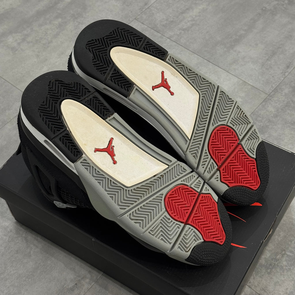 Air Jordan 4 Black Canvas (42.5) - Usado