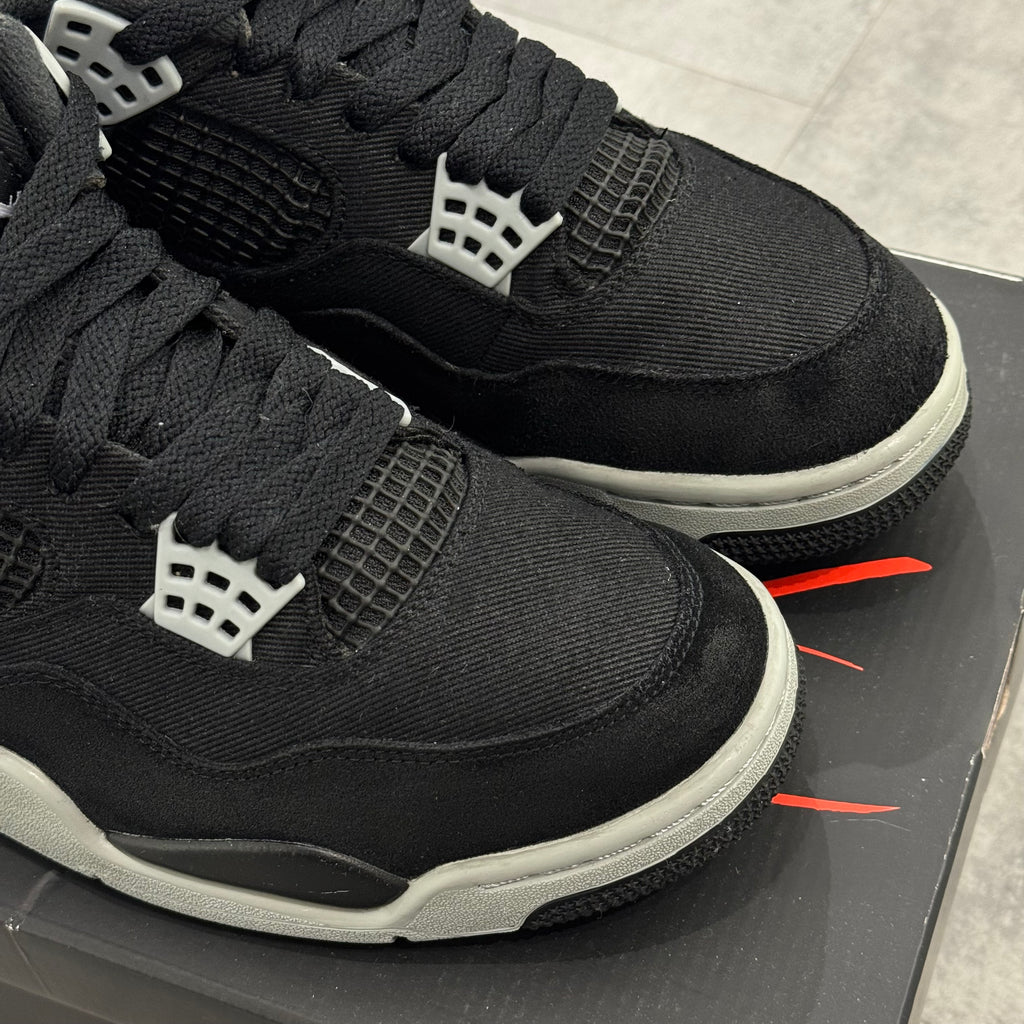 Air Jordan 4 Black Canvas (42.5) - Usado