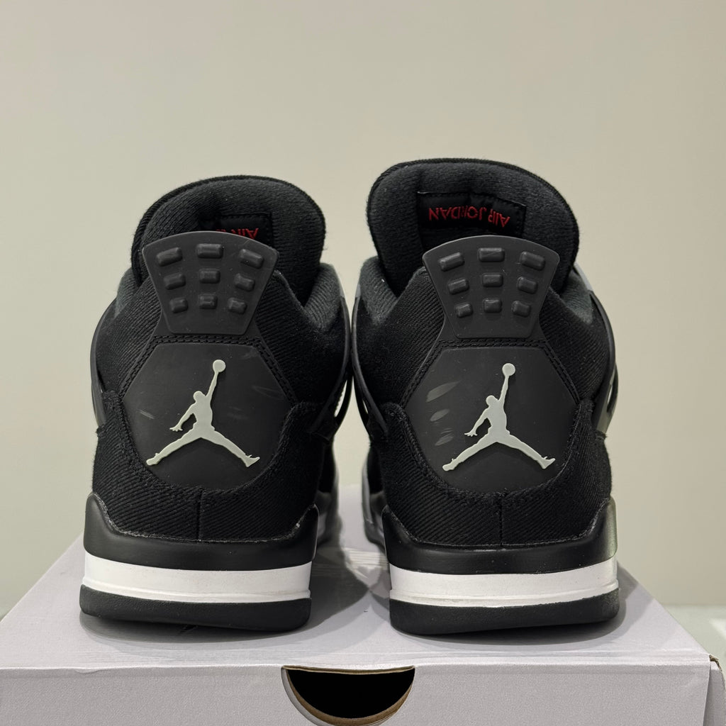 Air Jordan 4 Black Canvas (42) - Usado
