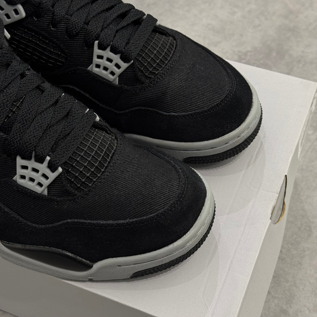 Air Jordan 4 Black Canvas (42) - Usado