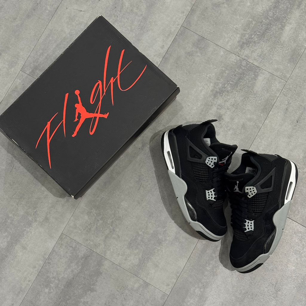 Air Jordan 4 Black Canvas (43) - Usado