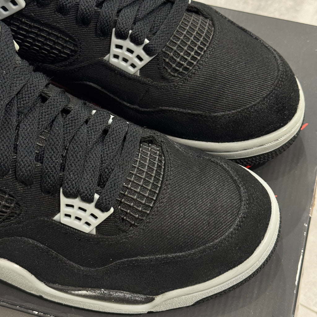 Air Jordan 4 Black Canvas (43) - Usado
