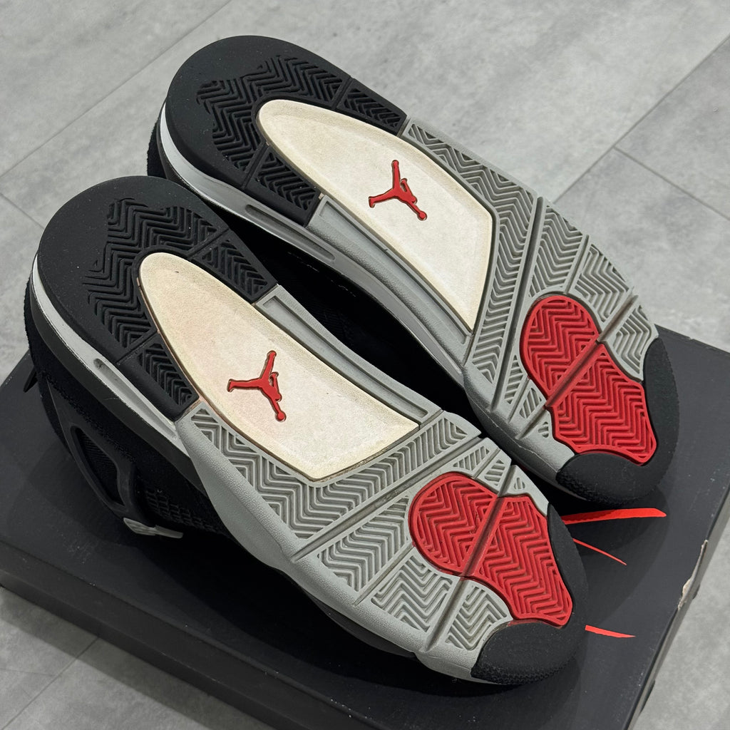 Air Jordan 4 Black Canvas (43) - Usado