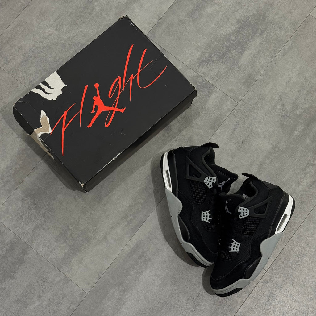 Air Jordan 4 Black Canvas (43) - Usado | Sneakers Usados CollectKicks