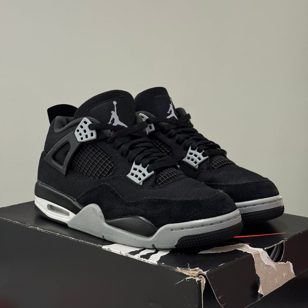 Air Jordan 4 Black Canvas (43) - Usado | Sneakers Usados CollectKicks