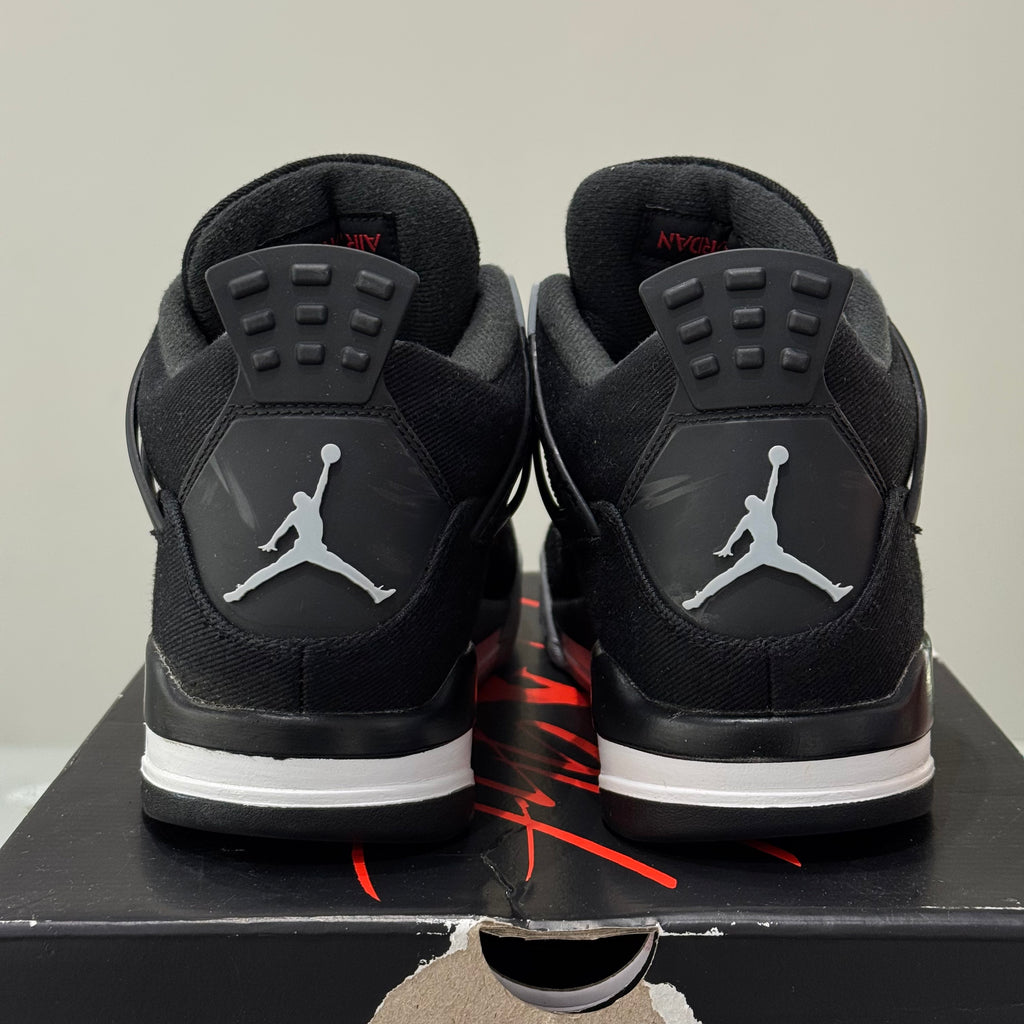 Air Jordan 4 Black Canvas (43) - Usado | Sneakers Usados CollectKicks
