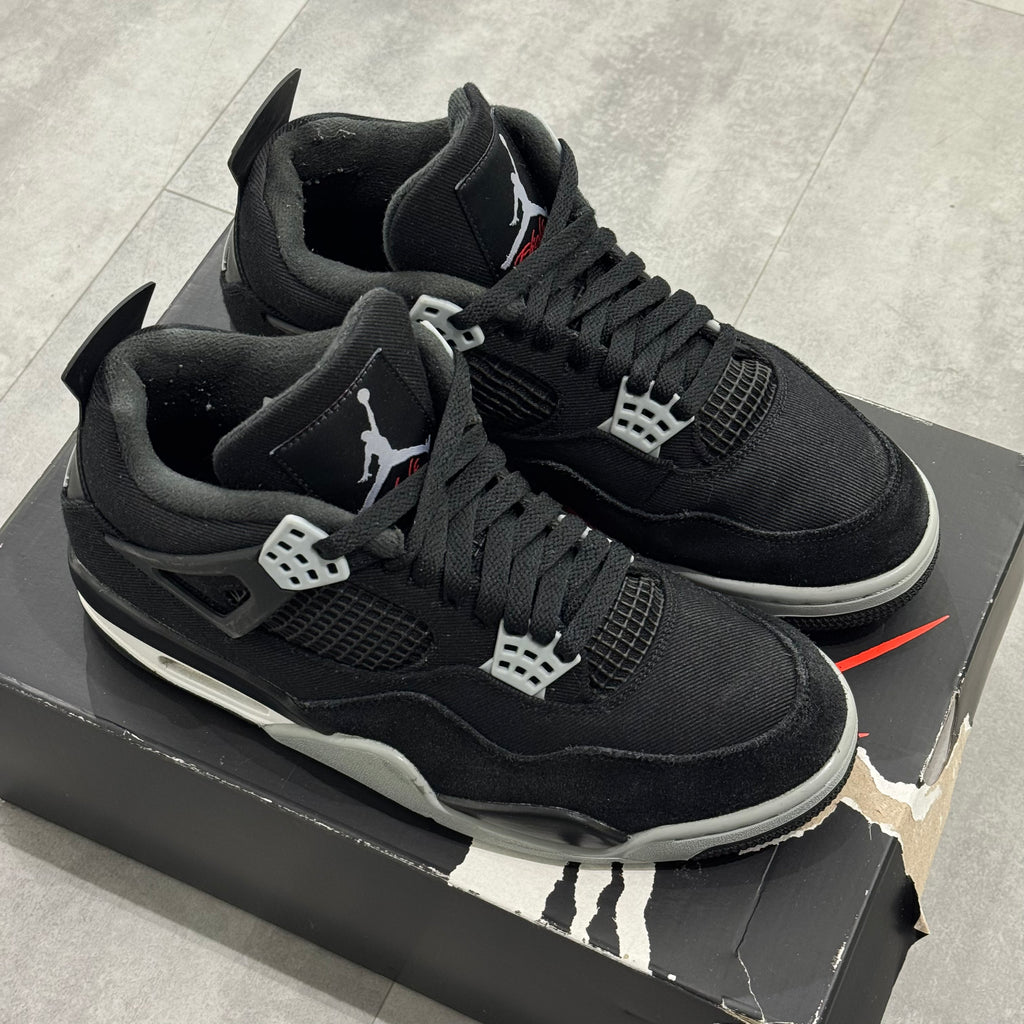 Air Jordan 4 Black Canvas (43) - Usado | Sneakers Usados CollectKicks