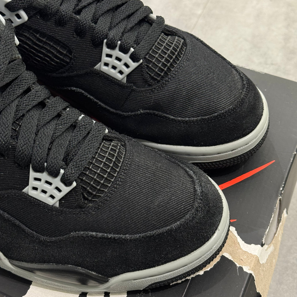 Air Jordan 4 Black Canvas (43) - Usado | Sneakers Usados CollectKicks