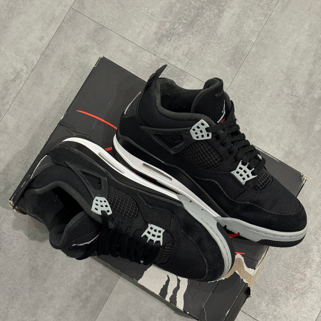Air Jordan 4 Black Canvas (43) - Usado | Sneakers Usados CollectKicks