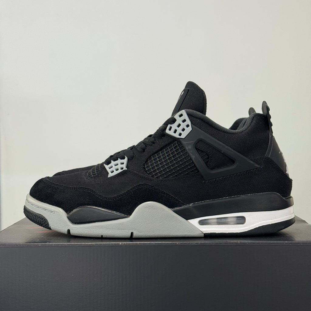 Air Jordan 4 Black Canvas (44.5) - Usado