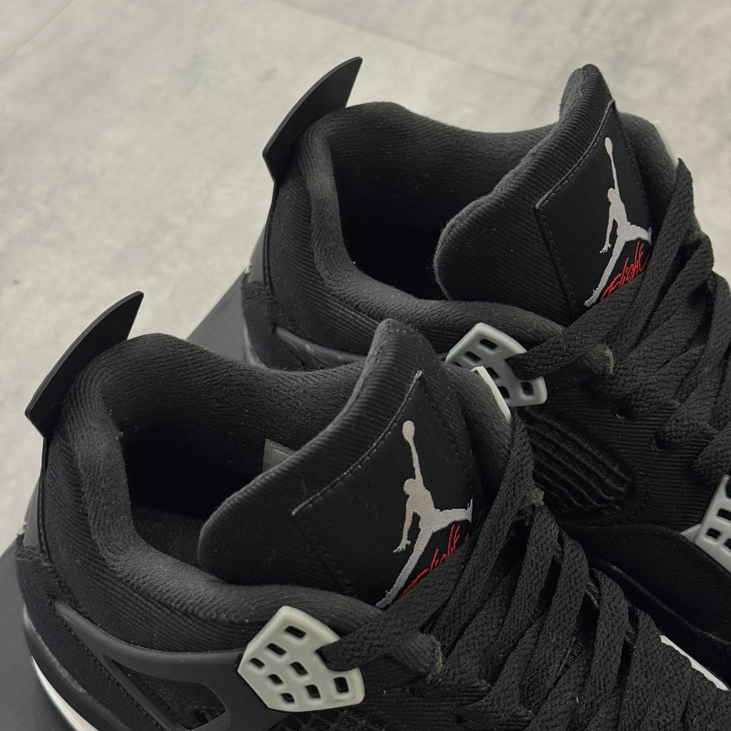 Air Jordan 4 Black Canvas (44.5) - Usado