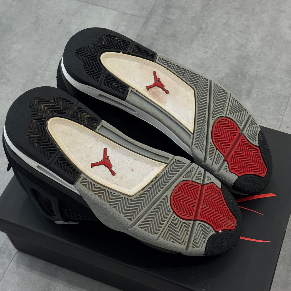 Air Jordan 4 Black Canvas (44.5) - Usado