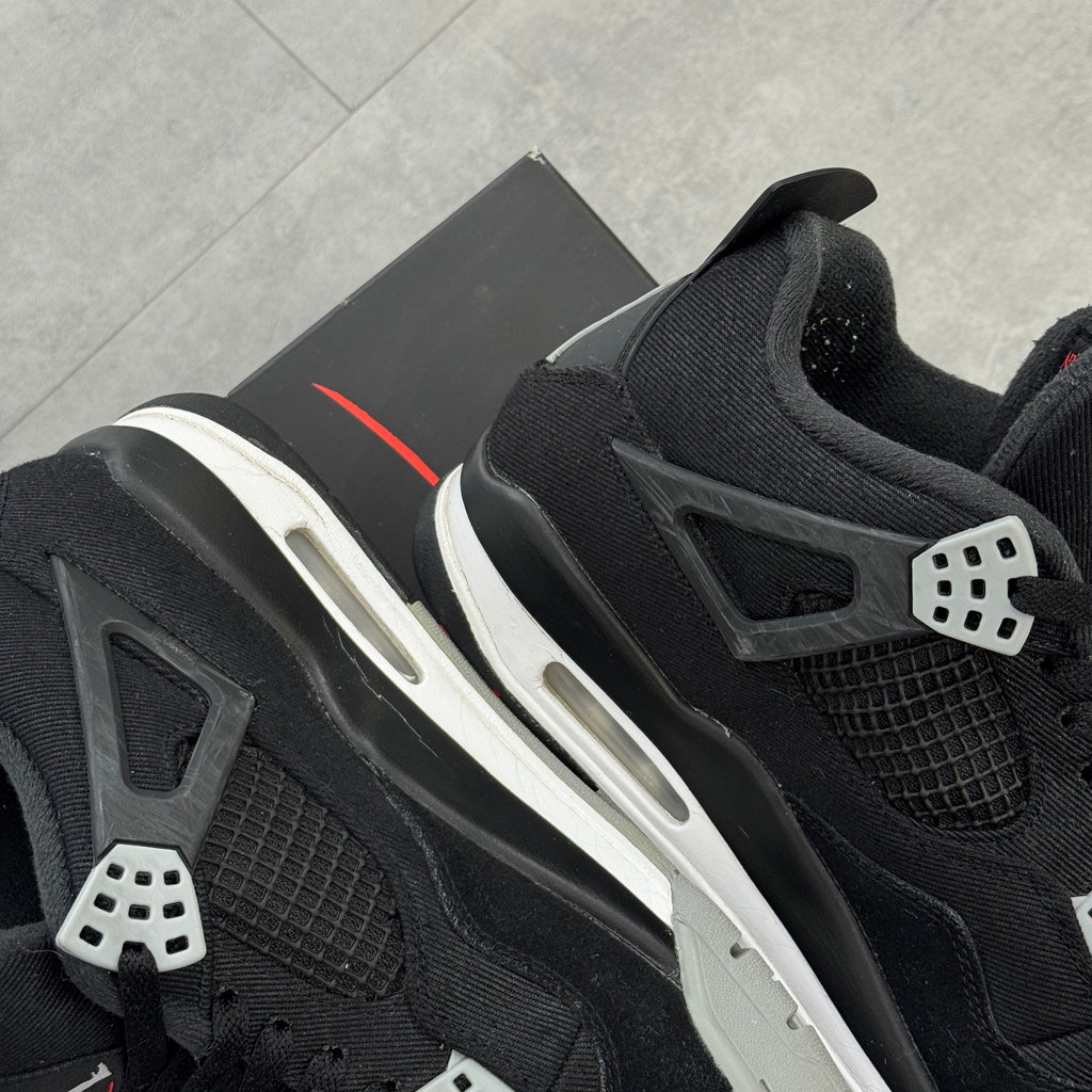 Air Jordan 4 Black Canvas (44) - Usado