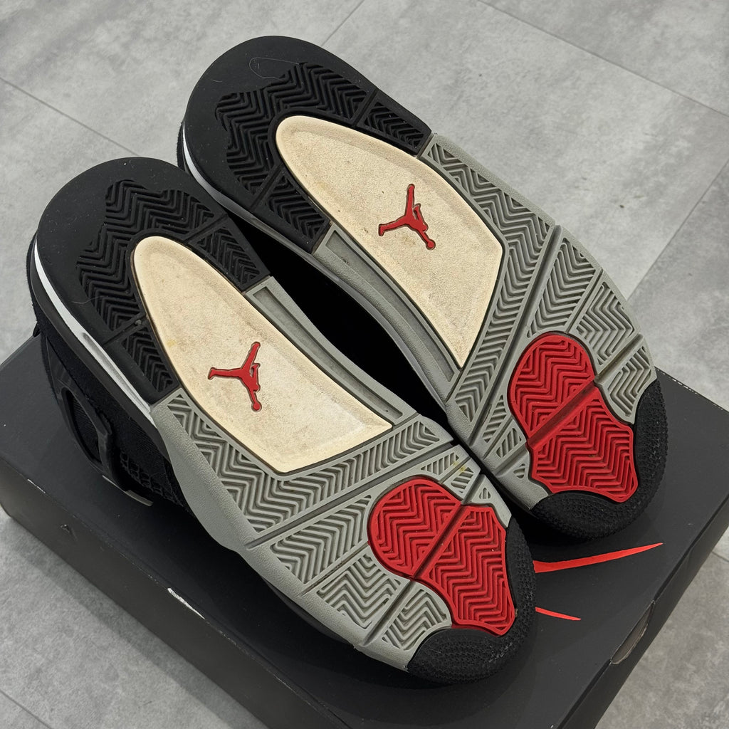 Air Jordan 4 Black Canvas (44) - Usado